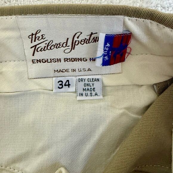 Tailored Sportsman Vintage Breeches Side Zip - US Women’s 34”* - Picture 8 of 15